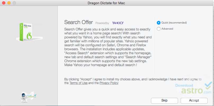 Dictation software for mac